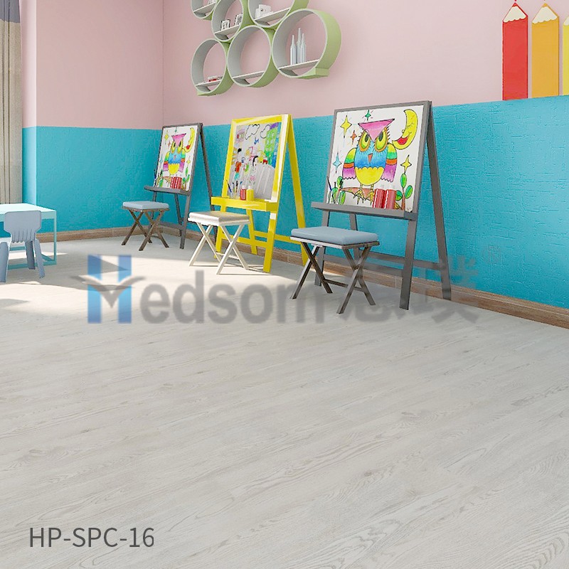 HP-SPC-16 惠璞石塑鎖扣地板安裝效果